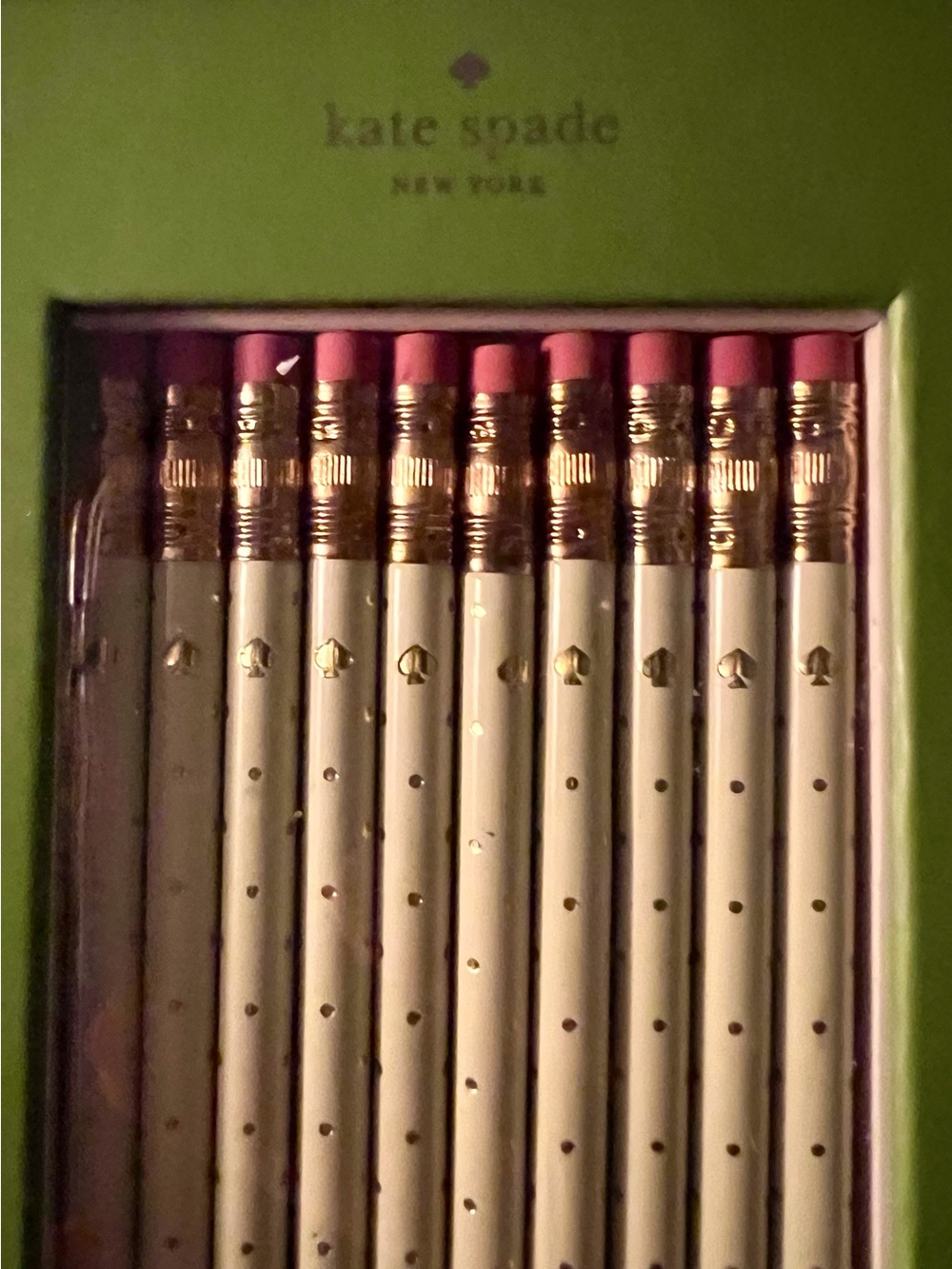 kate spade neutral photo album & Kate spade NWTs pencil set - Picture 9 of 10